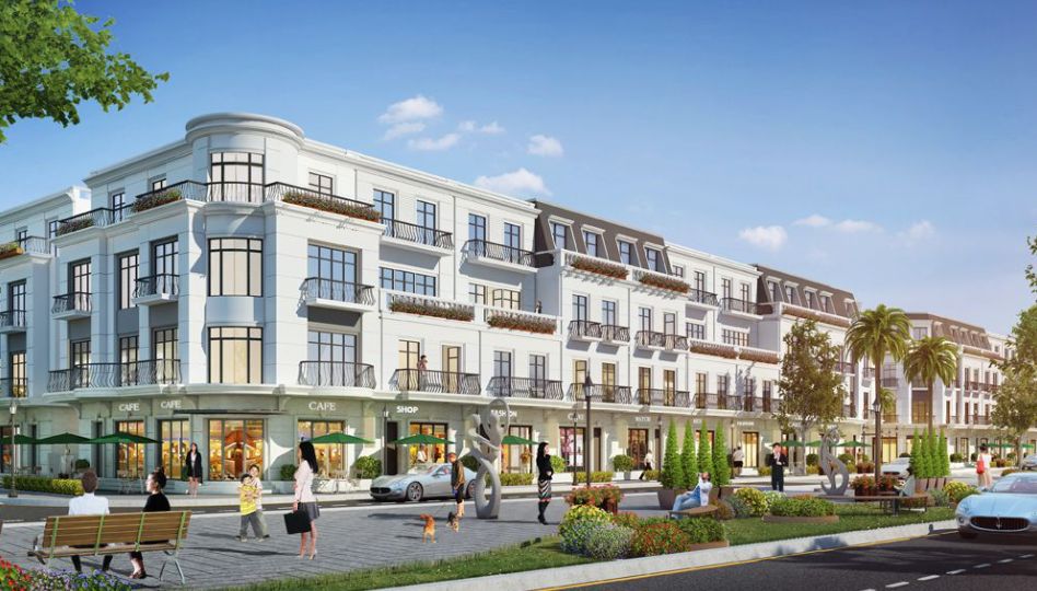 Bán gấp nhà phố shophouse The Times Avenue Vinhomes Cổ Loa, hướng chính Nam, DT 81m2